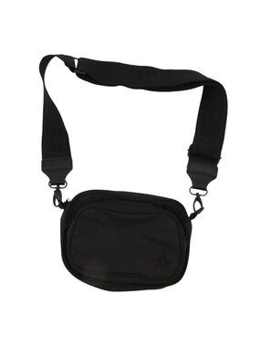 Offline by Aerie Makin Moves Crossbody Bag True Black Nylon Handbag Purse